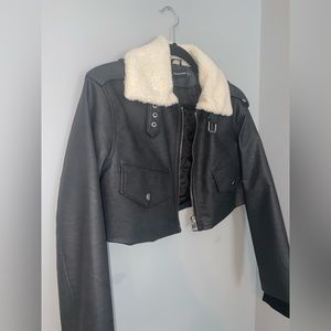 Pretty little thing cropped jacket